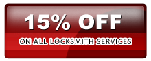 15% to all locksmith services